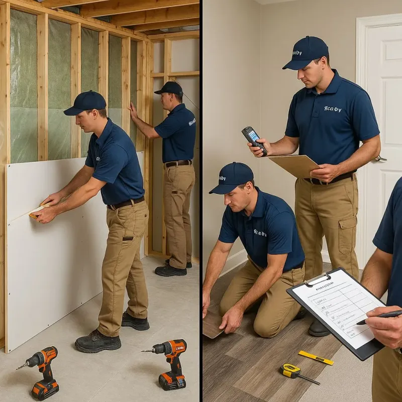 Repairs and Reconstruction process in Stillwater County, MT